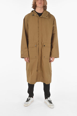 hooded nylon J-LUI  jacket