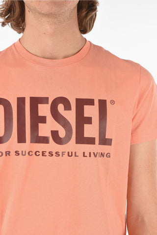 logo printed crew-neck T-DIEGO t-shirt