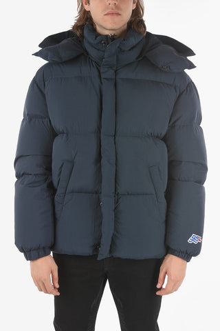 Removable Hooded 2 Pockets W-ROLF Down Jacket