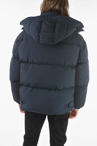 Removable Hooded 2 Pockets W-ROLF Down Jacket