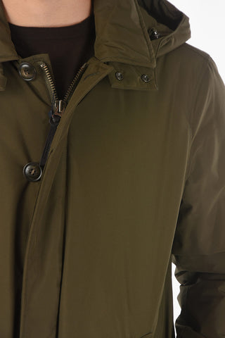 Hidden Closure 2 Pockets CITY Down Jacket