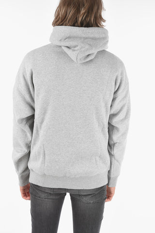 Felpa S-UMMERIB-B1 con cappuccio a tinta unita