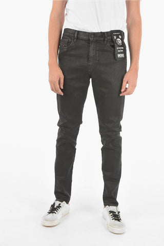 15cm coated cotton D-AMNY skinny fit jeans L.32