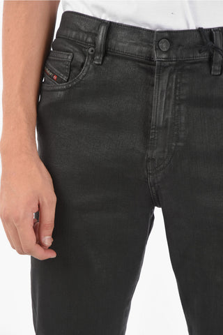 15cm coated cotton D-AMNY skinny fit jeans L.32