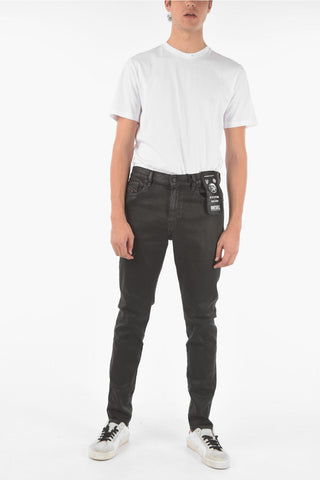 15cm coated cotton D-AMNY skinny fit jeans L.32