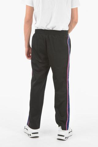 contrasting side band joggers