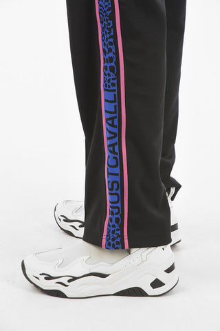 contrasting side band joggers