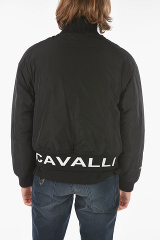 Maxi Pockets Bomber with Logo-Print