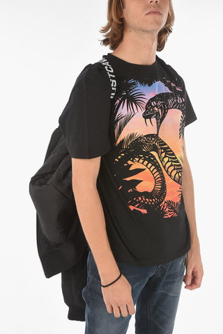 Maxi Pockets Bomber with Logo-Print