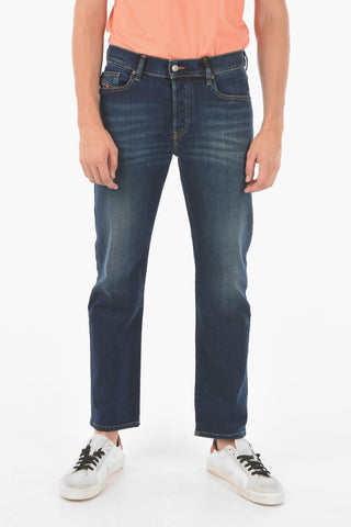 20cm visible stitching 5 Pockets D-MIHTRY Straight Fit Jeans L30