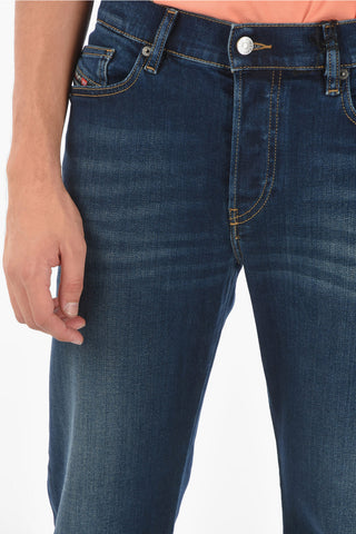 20cm visible stitching 5 Pockets D-MIHTRY Straight Fit Jeans L30