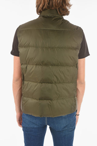 removable hood CAMOU FIELD utility down jacket