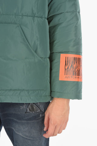 Removable Hooded Reversible Puffer Jacket