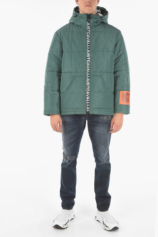 Removable Hooded Reversible Puffer Jacket