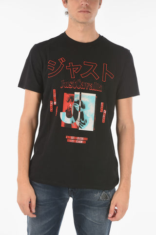printed crew-neck t-shirt