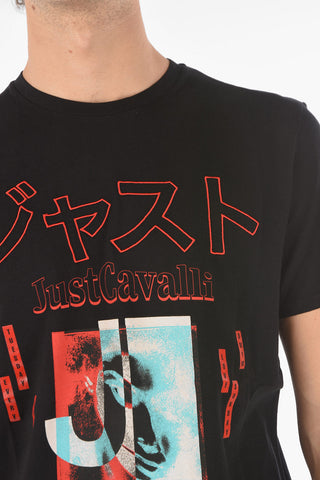 printed crew-neck t-shirt