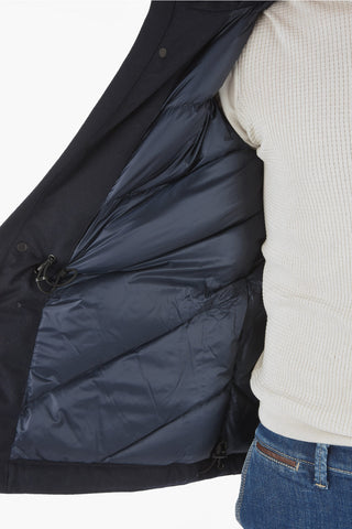 multi-pockets TECH WOOL MOUNTAIN down jacket