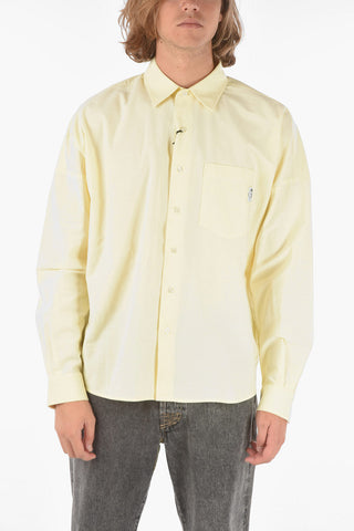 Camicia S-LOOMY-OX in popeline con taschino