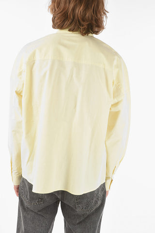 Camicia S-LOOMY-OX in popeline con taschino