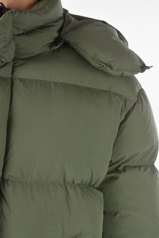 Removable Hooded 2 Pockets W-ROLF Down Jacket