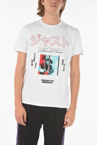 printed crew-neck t-shirt