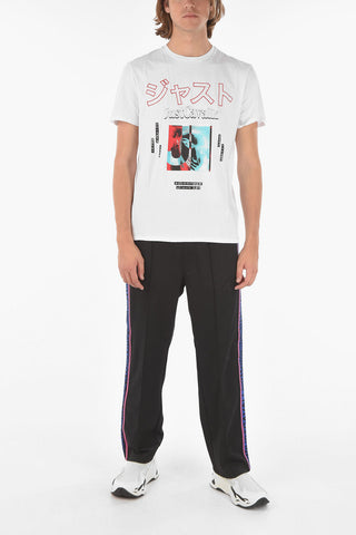 printed crew-neck t-shirt
