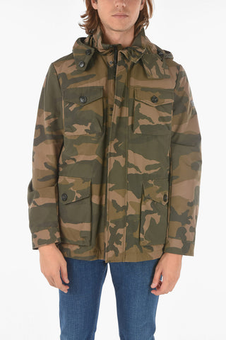 Piumino utility camouflage