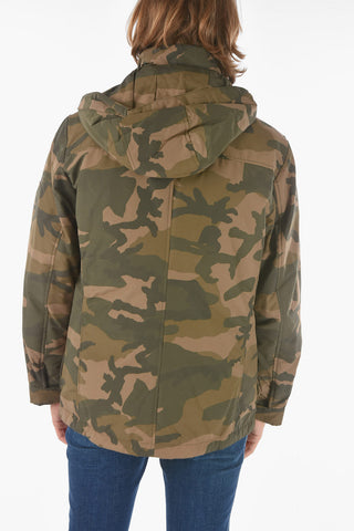 Piumino utility camouflage