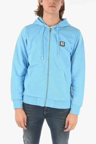 Felpa S-GIRK-HOOD-ZIP-K1  a 2 Tasche con Chiusura Zip e Cappuccio