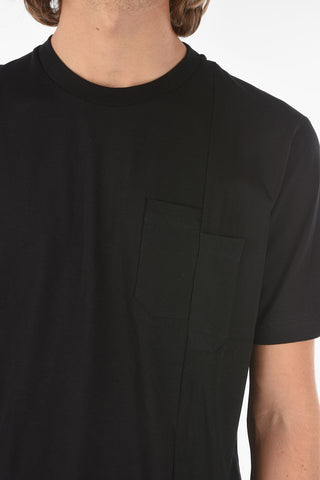 crew-neck T-RISEN-B1 t-shirt with breast pocket