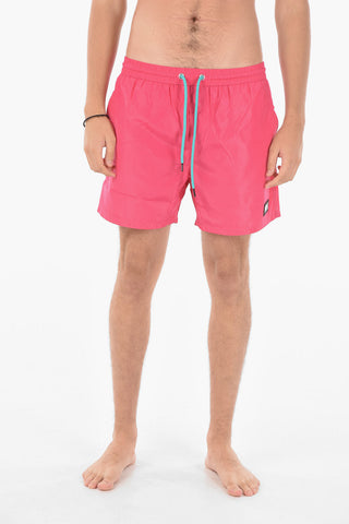 Contrastig Laced Solid Color BMBX-CAYBAY Swim Boxer