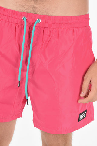 Contrastig Laced Solid Color BMBX-CAYBAY Swim Boxer