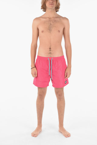 Contrastig Laced Solid Color BMBX-CAYBAY Swim Boxer