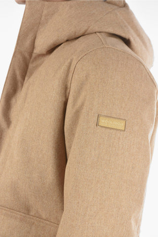 multi-pockets TECH WOOL MOUNTAIN down jacket