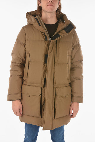 hidden closure ASPEN down jacket