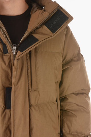 hidden closure ASPEN down jacket