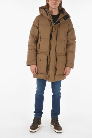 hidden closure ASPEN down jacket