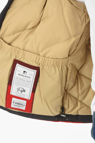 tartan details BUFFALO down jacket
