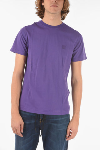 cotton T-DIEGOS-K31 crew-neck t-shirt with logo