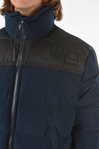 Giubbotto Puffer W-BRIGGS Bicolore con Chiusura Zip