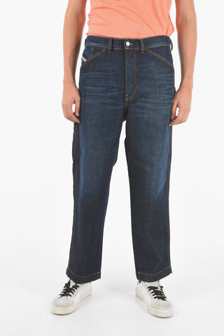 21cm visible stitching D-FRANKY Straight Jeans L32