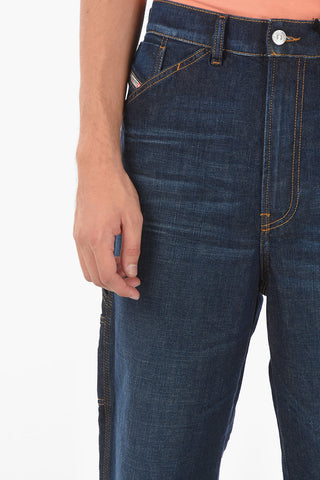 21cm visible stitching D-FRANKY Straight Jeans L32
