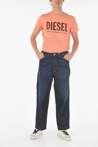 21cm visible stitching D-FRANKY Straight Jeans L32