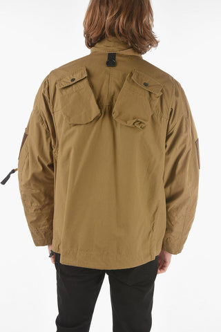 Giubbotto Utility J-BUMS con Abbottonatura Nascosta