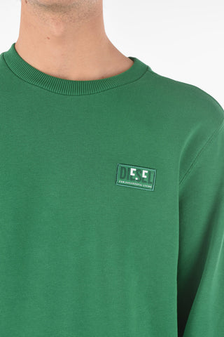 Patch Logo S-GIRK-E1 Crew-neck Sweatshirt