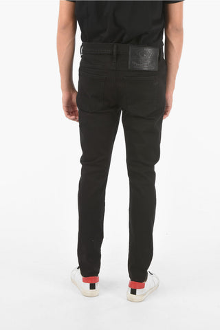 15cm embroidered D-ISTORT skinny fit jeans L.30