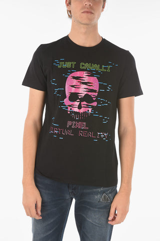 printed crew-neck t-shirt
