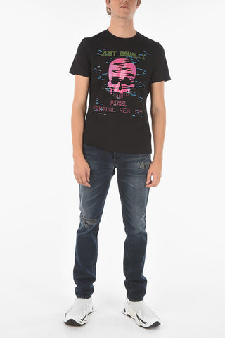 printed crew-neck t-shirt