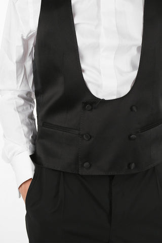 Silk Double Breasted ACADEMY CERIMONY Waistcoat