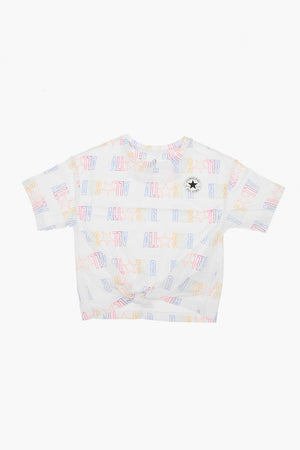 ALL STAR CHUCK TAYLOR T-shirt con Stampa Logo All Over